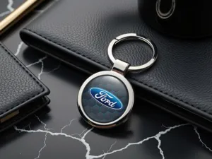 Ford Picture Key Fob Photo Metallic Max